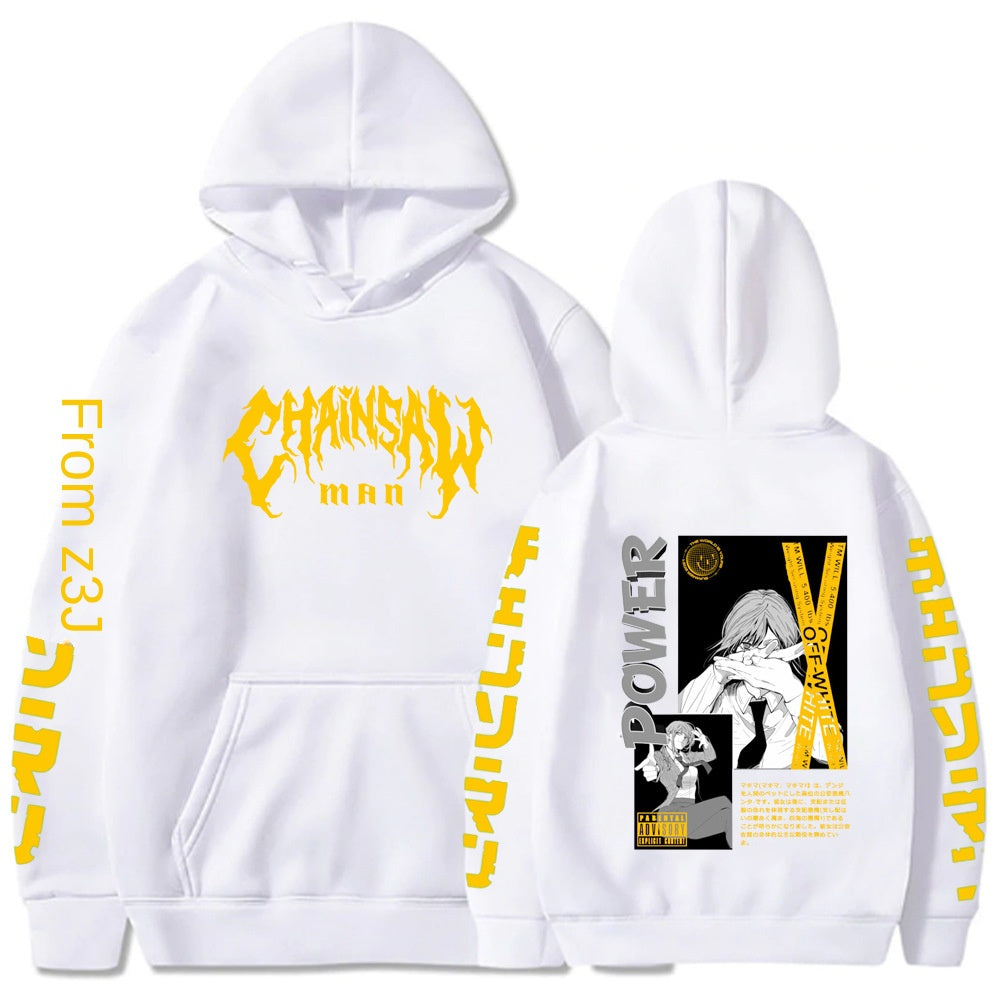 Chainsaw Man Makima Printed Hooded