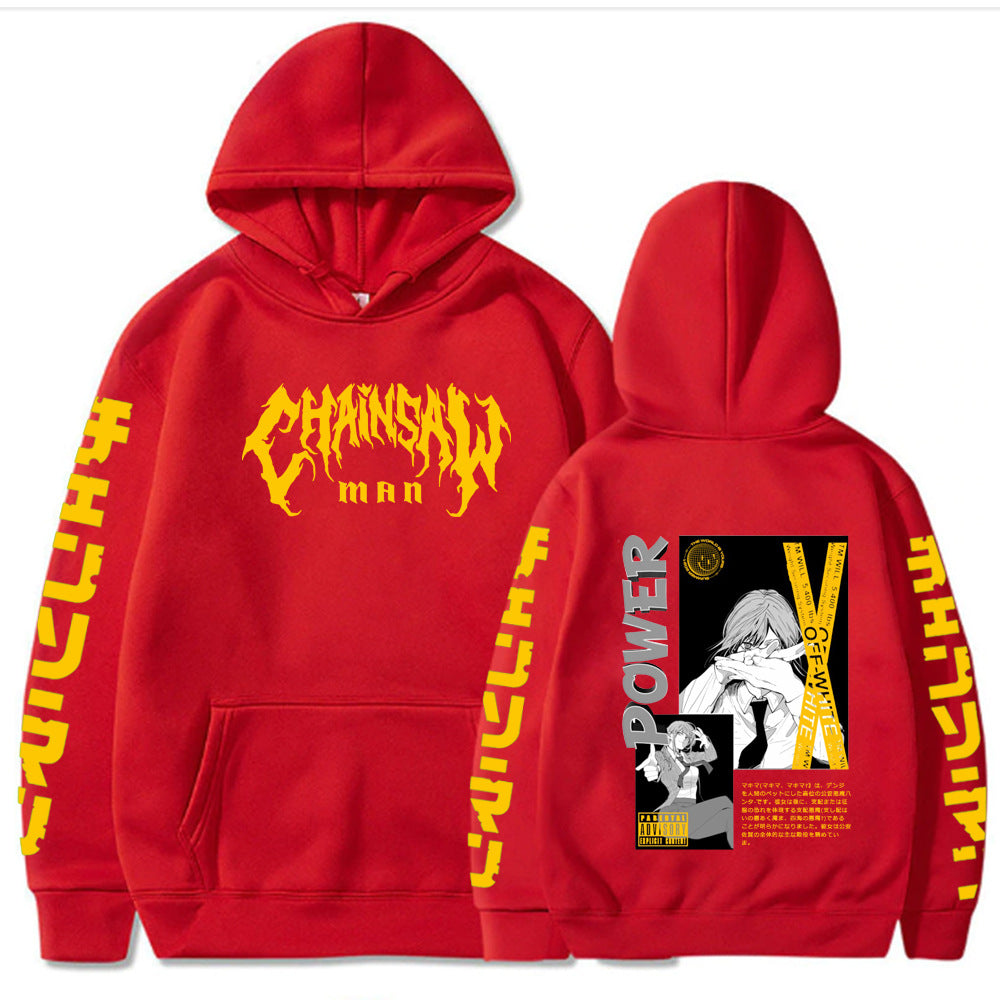 Chainsaw Man Makima Printed Hooded